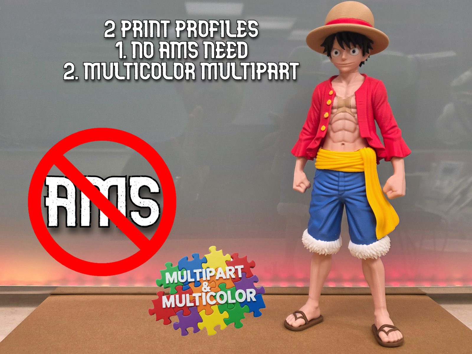 #1 Monkey D. Luffy & — vue 5