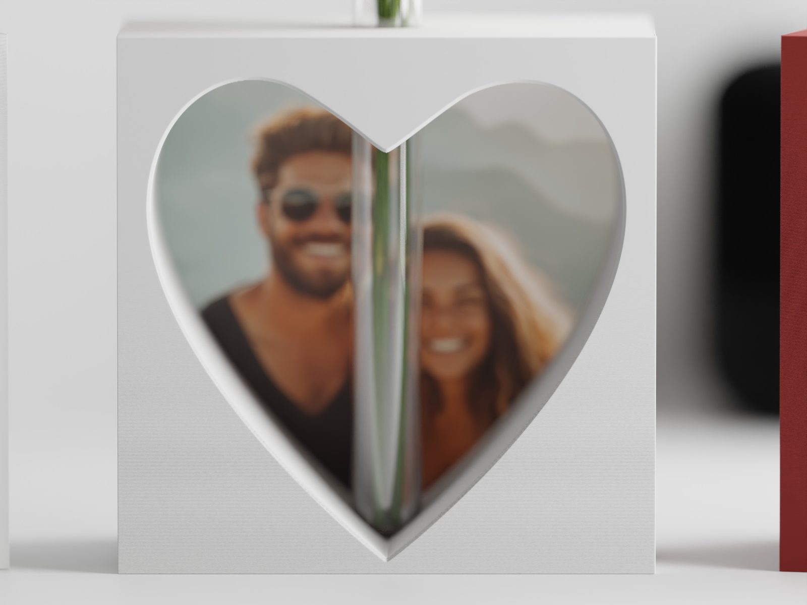 #1 Valentines Heart CutOut Vase — vue 5