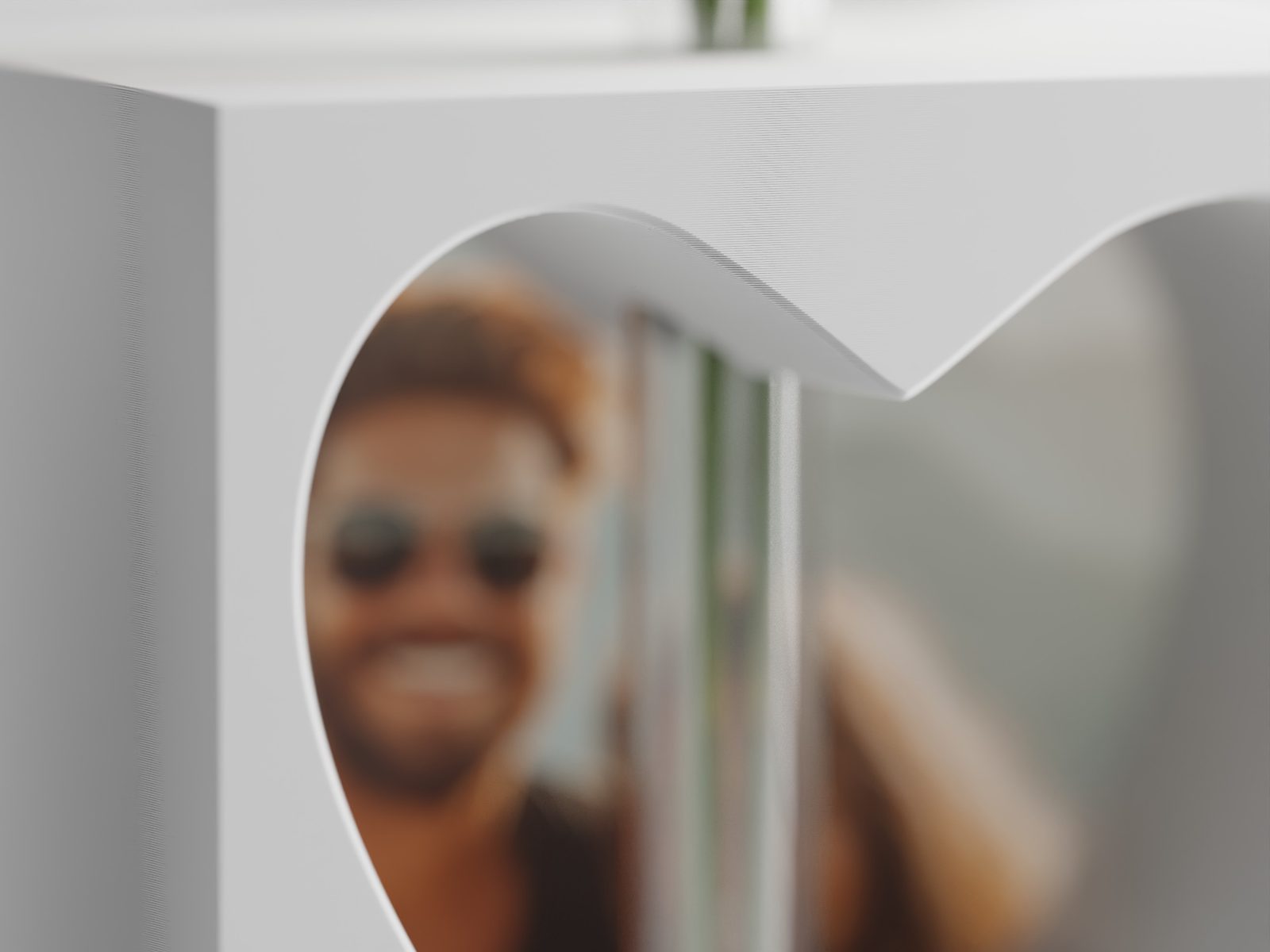 #1 Valentines Heart CutOut Vase — vue 6