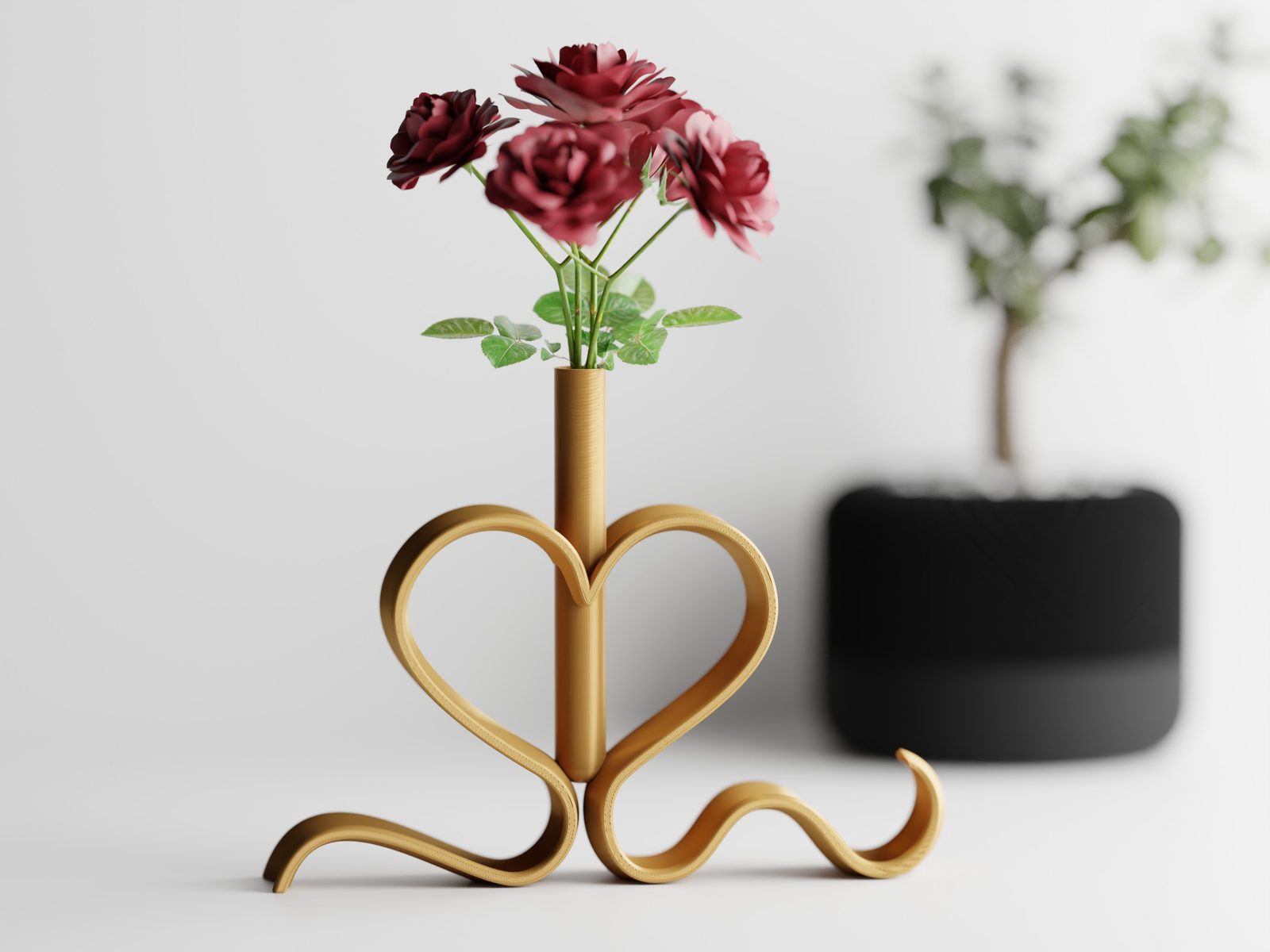 #2 Ribbon Heart Vase — vue 9