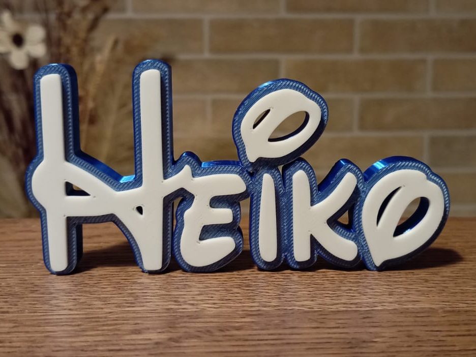 #3 Disney Name Sign Heiko Kid Room Wall Decor Tag — vue 2