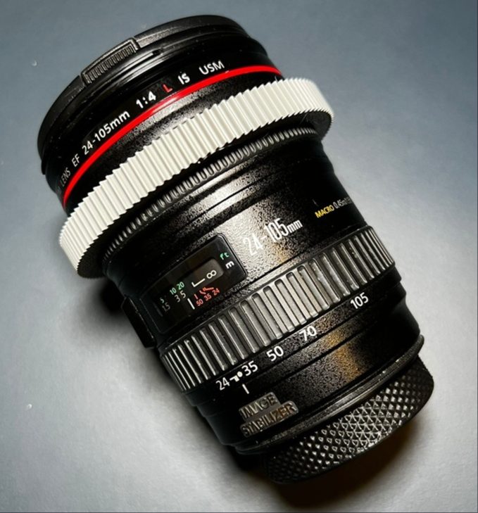 #4 Canon EF 24-105 f4 Follow Focus Gear — vue 1