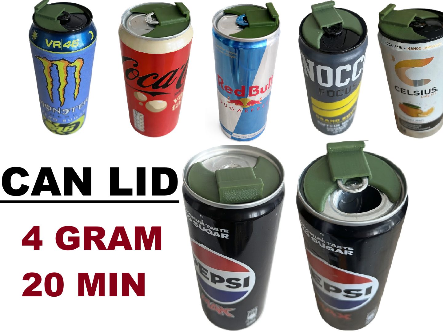 #5 Can Lid – Fits 250ml 330ml 500ml Cans — vue 1