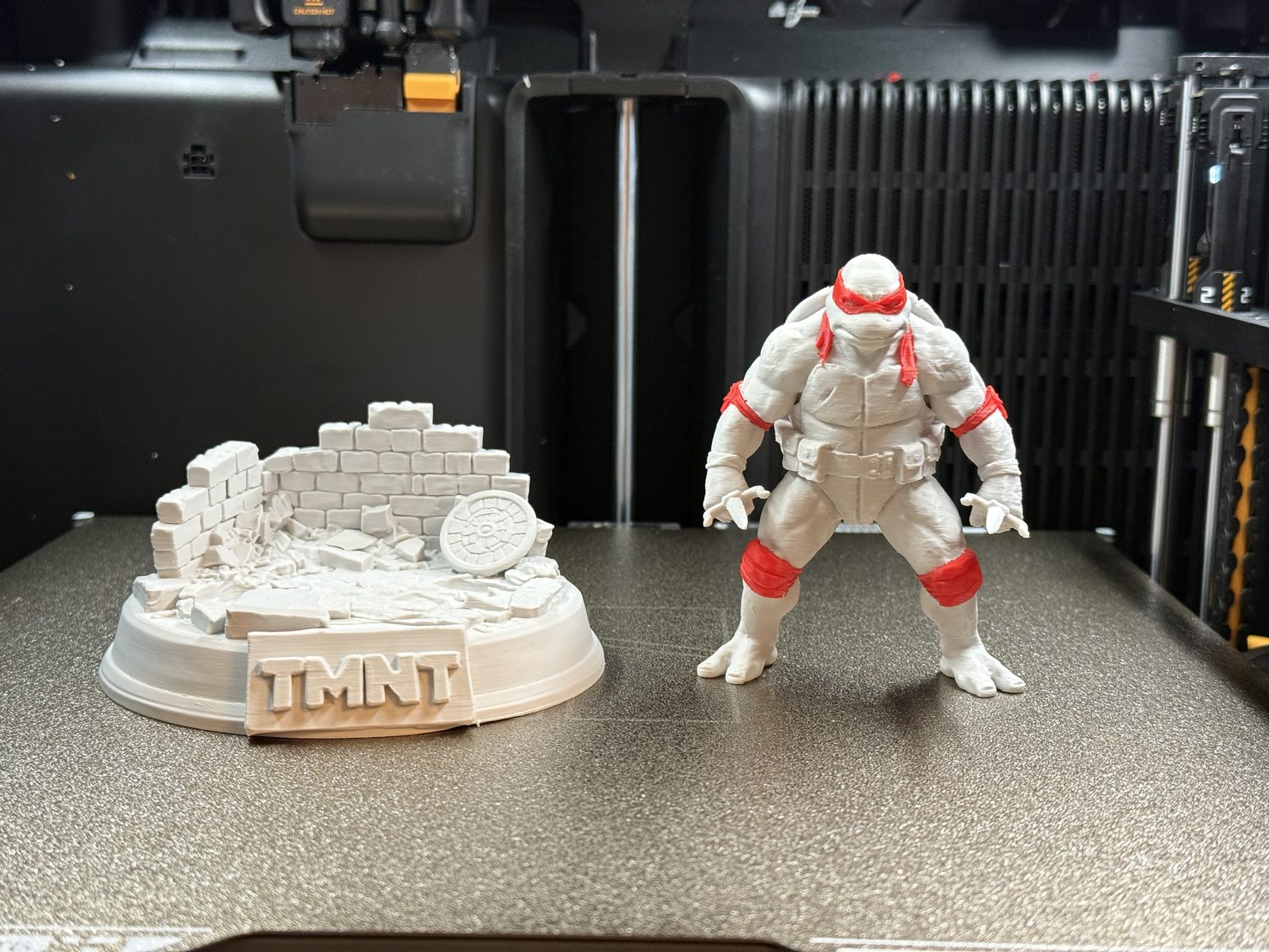 #5 TMNT Raphael Sketch Statue Dual Color Optional — vue 10