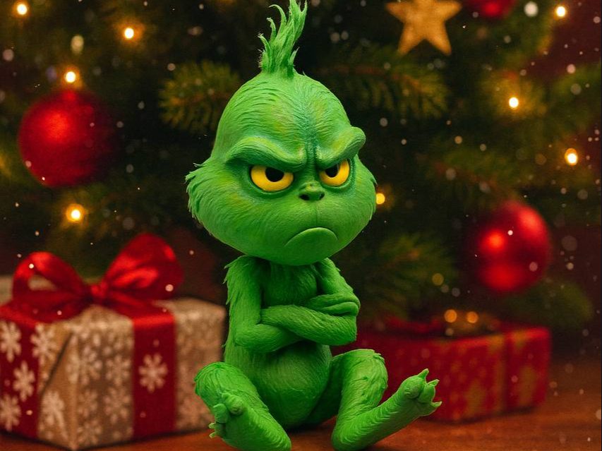 #6 Grumpy Grinch — vue 5