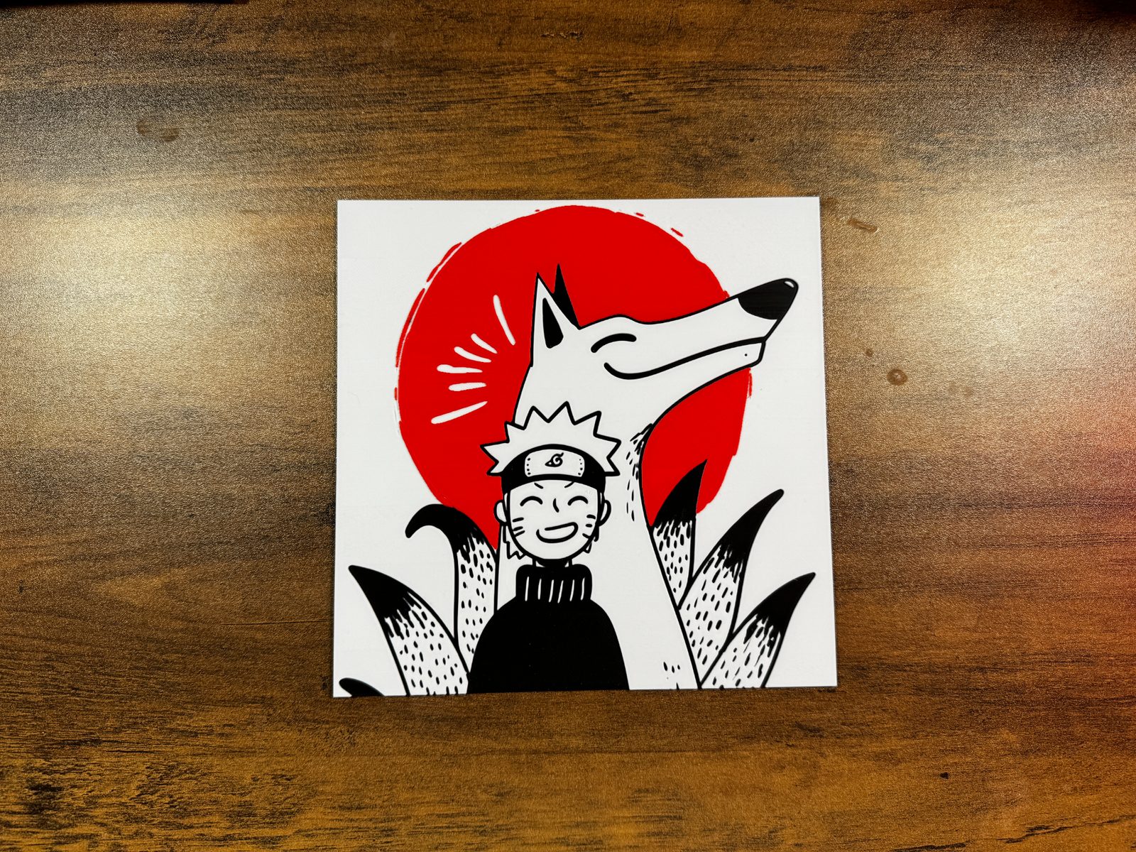 #7 Naruto & Kurama – HueForge Print — vue 2