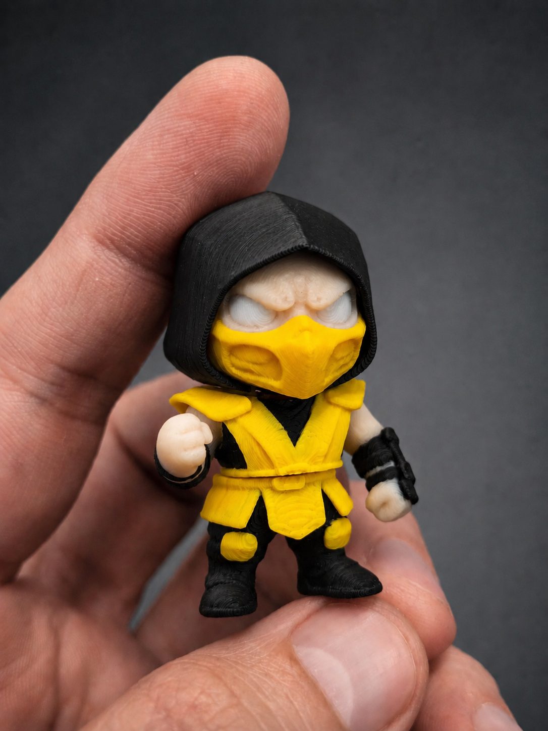 #8 Mini Flexi Scorpion (Mortal Kombat) — vue 5
