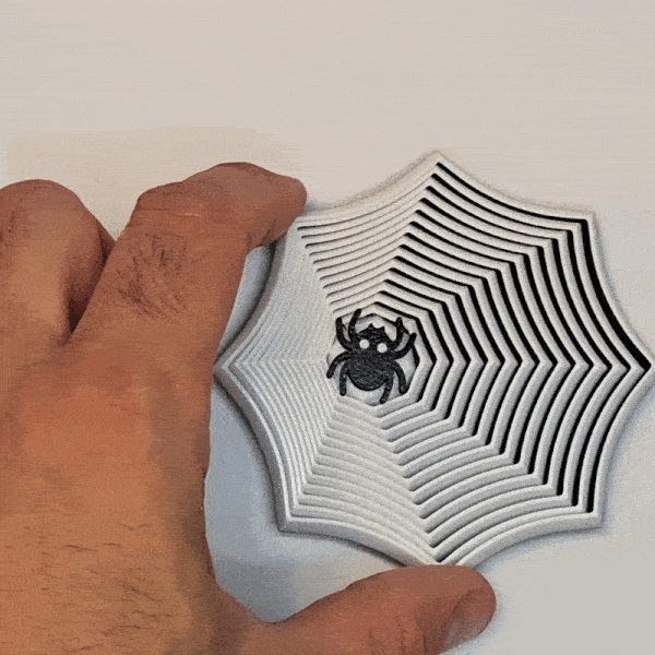 #9 Fidget Spiderweb Twist with 4 pins — vue 9
