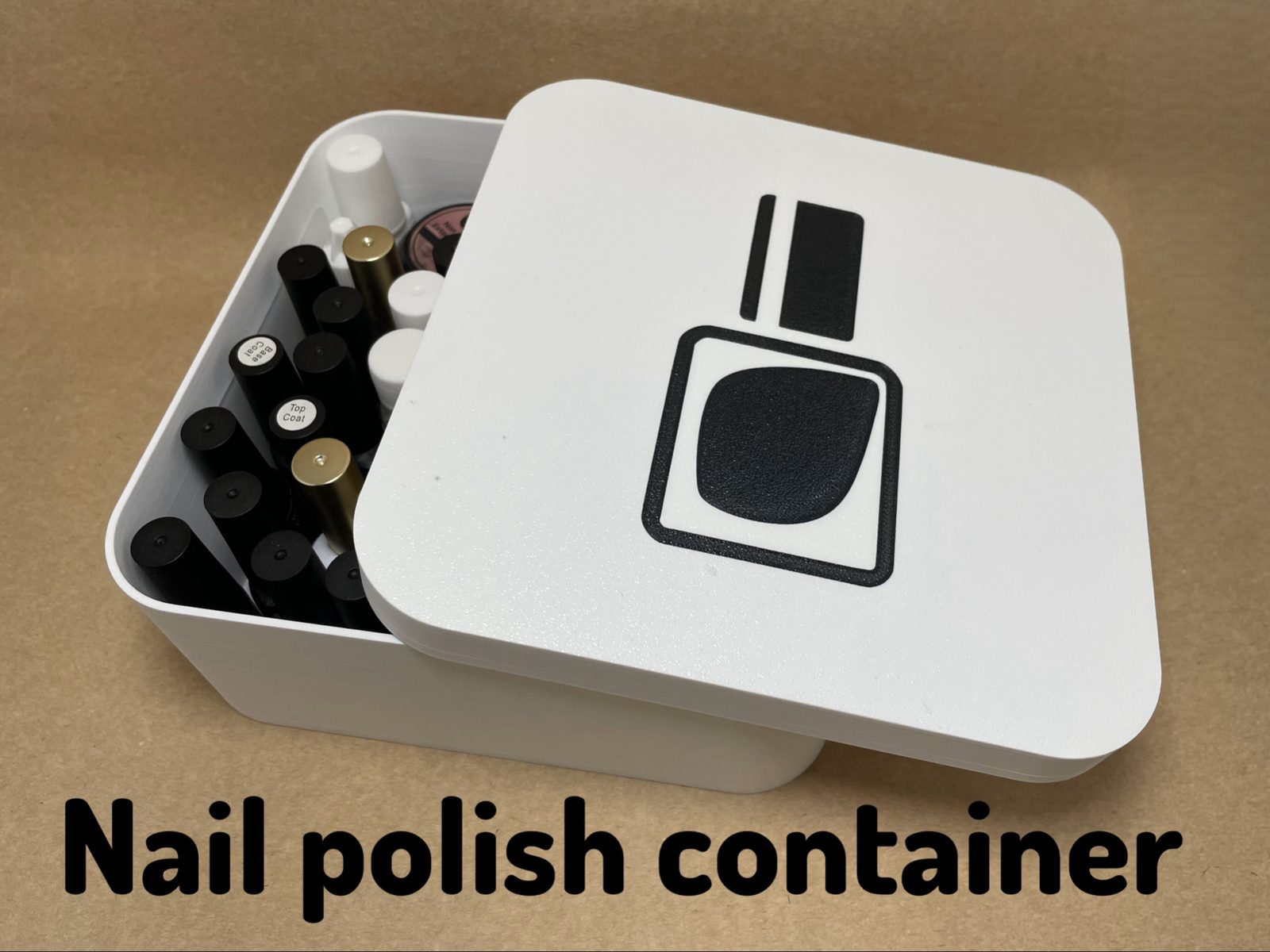 #9 Nail polish container — vue 2