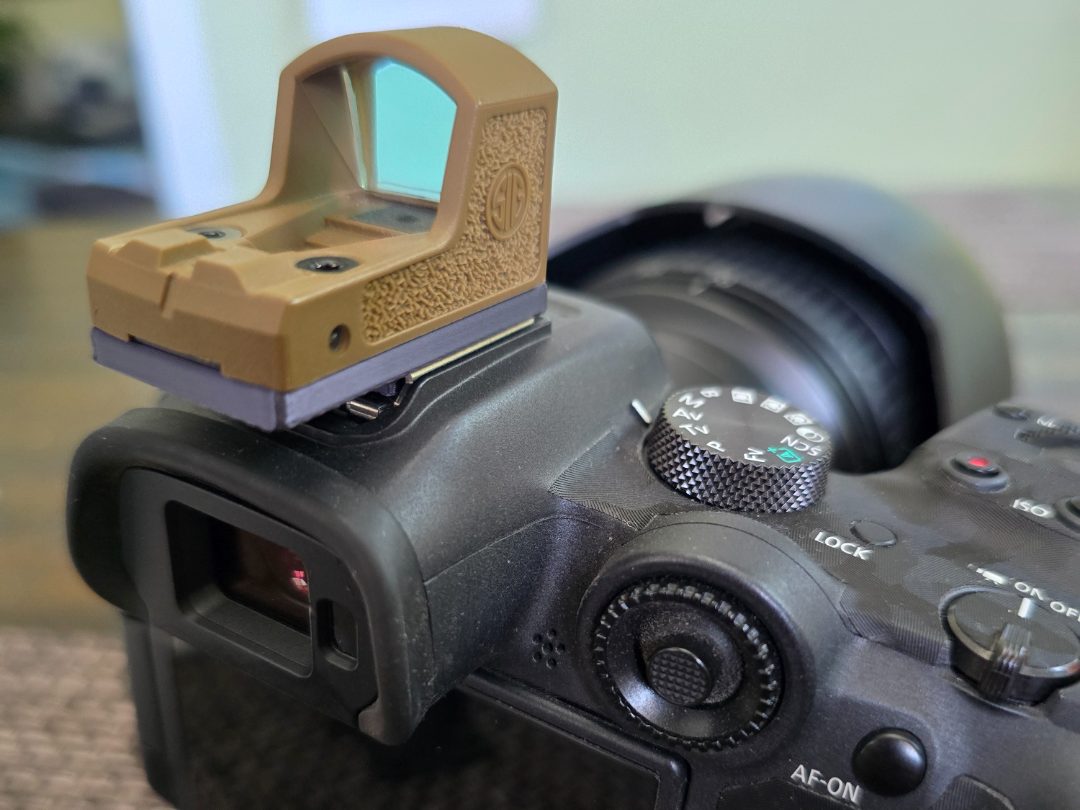 #9 Red Dot to Hot Shoe mount for RMSc footprint optic — vue 2