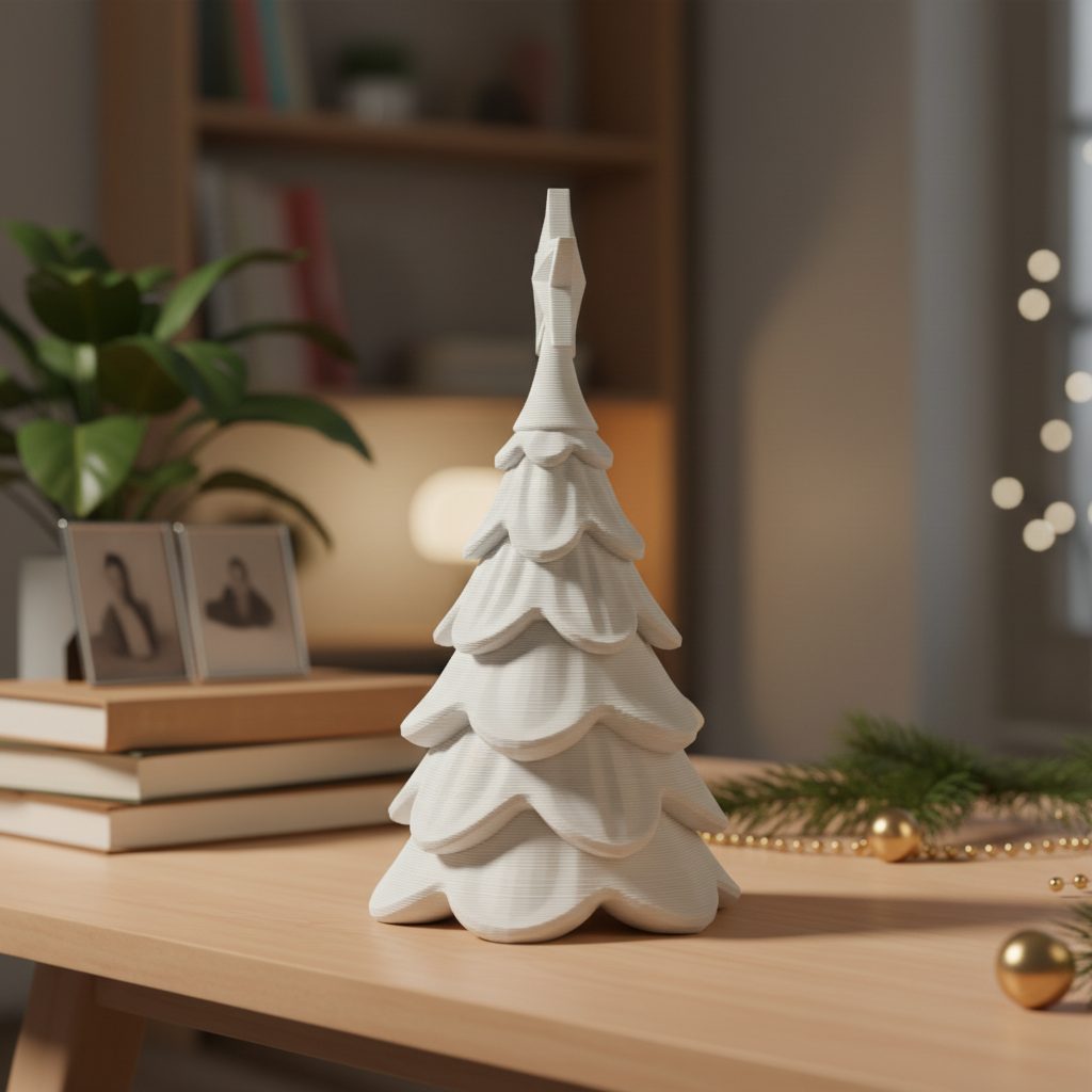 #9 Stylized Christmas Tree Decor — vue 4