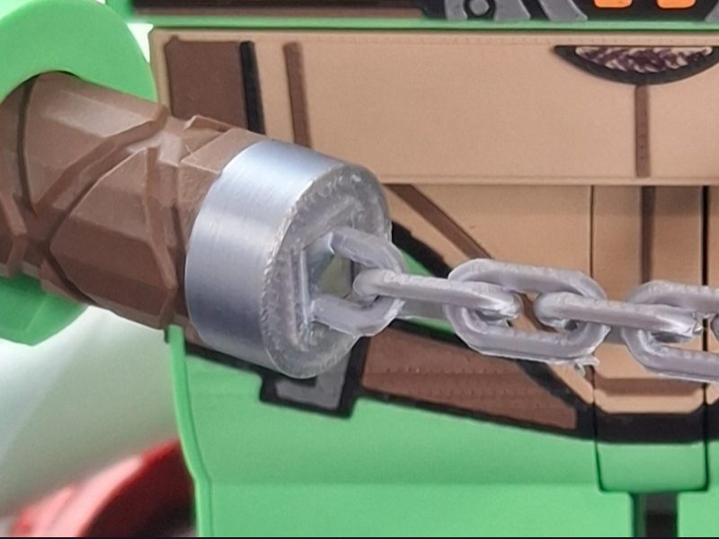 #11 Giant Scale Brick Figure Ninja Turtle Nunchucks — vue 2