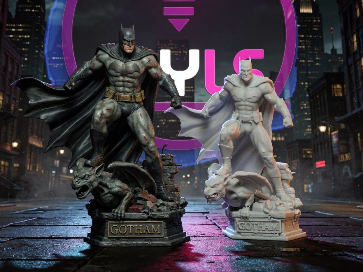 #12 BATMAN FIGURA VIGILANDO DESDE LA TORRE — vue 2