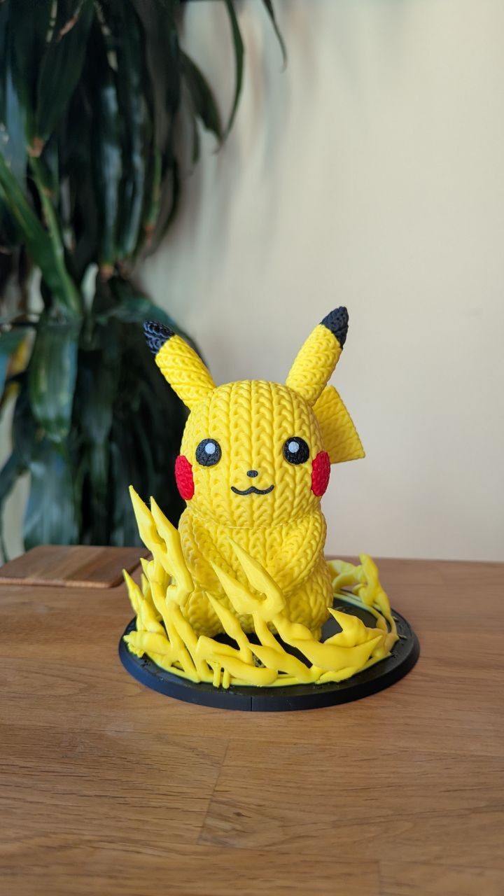 #13 Pokemon Pikachu Diorama for Knitted Pikachu Figure — vue 7