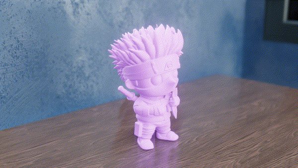 #16 Chibi Kakashi — vue 4