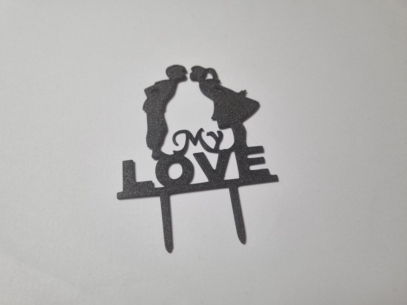 #16 MY Love couple - cake topper — vue 1