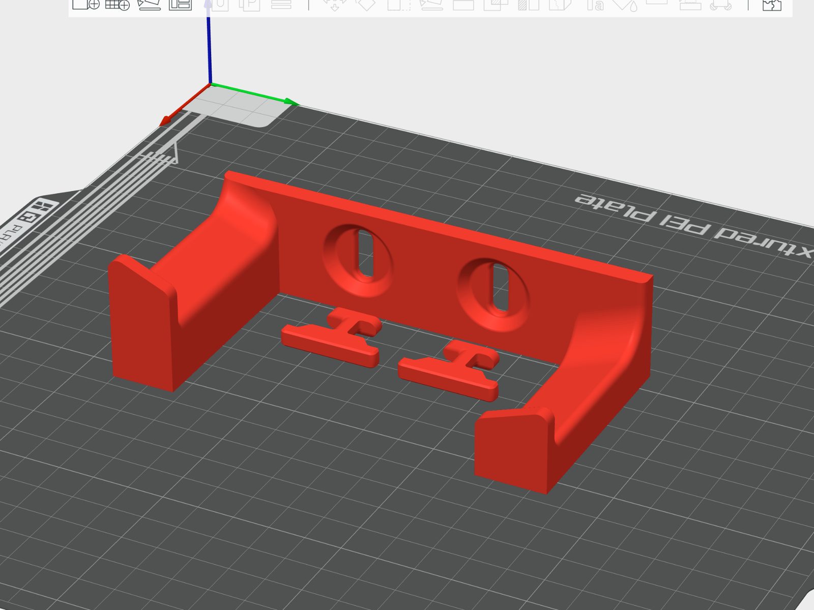 #16 Universal Drill Holder for IKEA Skadis (T-Clip) — vue 5