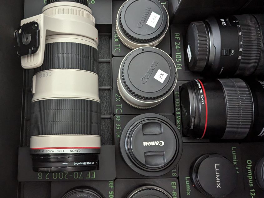 #17 CLASS - Camera Lens and Accessory Storage System — vue 2