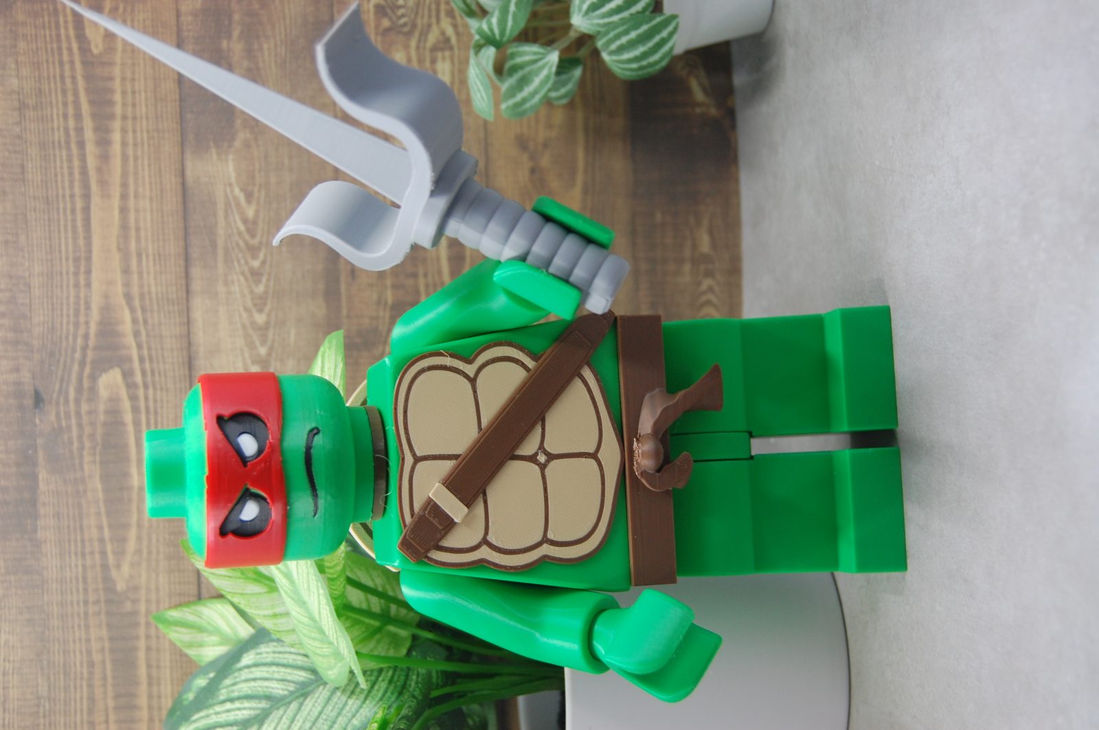 #18 500% Brick - Ninja Turtle Raphael — vue 1