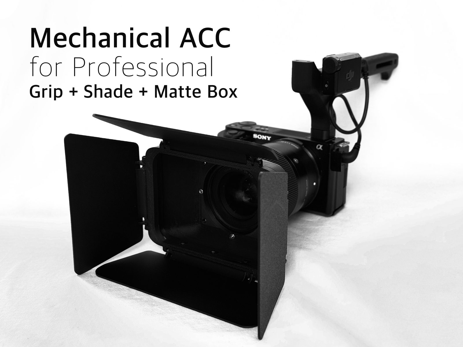 #18 ACC-MATTE BOX+GRIP HANDLE for Professional — vue 5