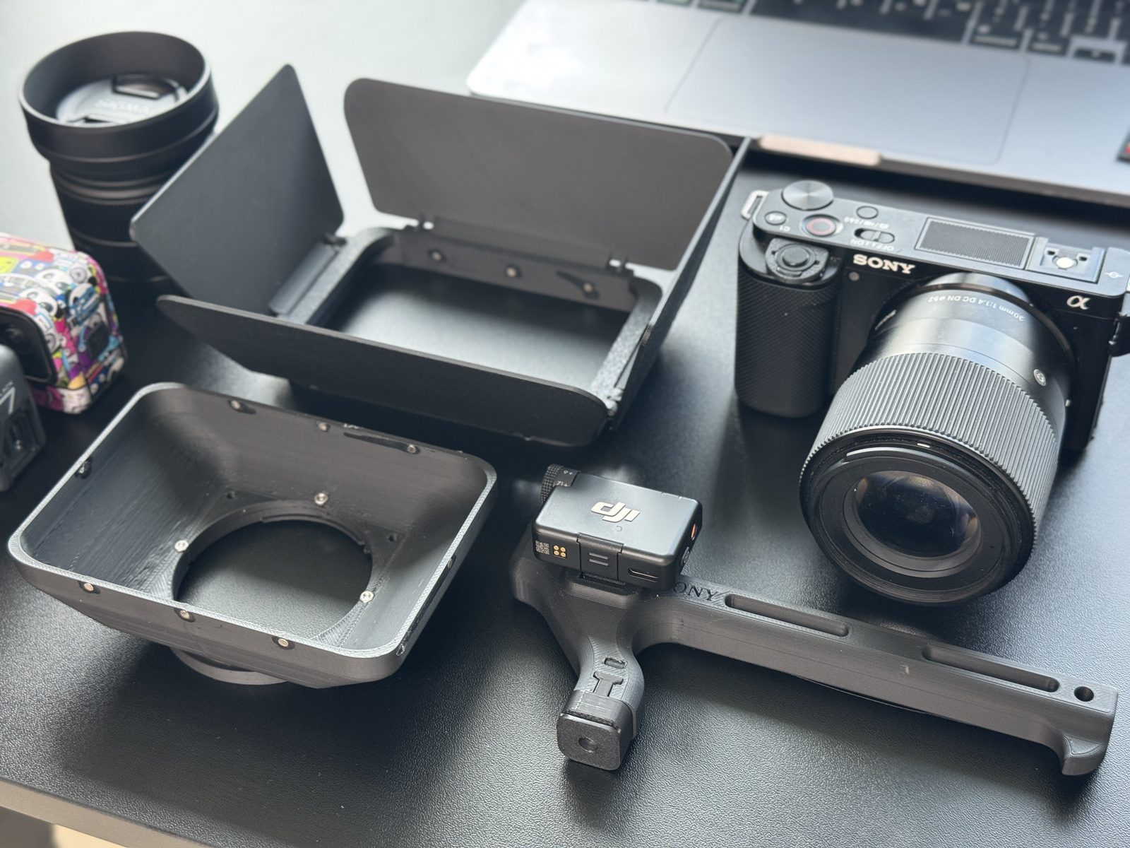 #18 ACC-MATTE BOX+GRIP HANDLE for Professional — vue 6