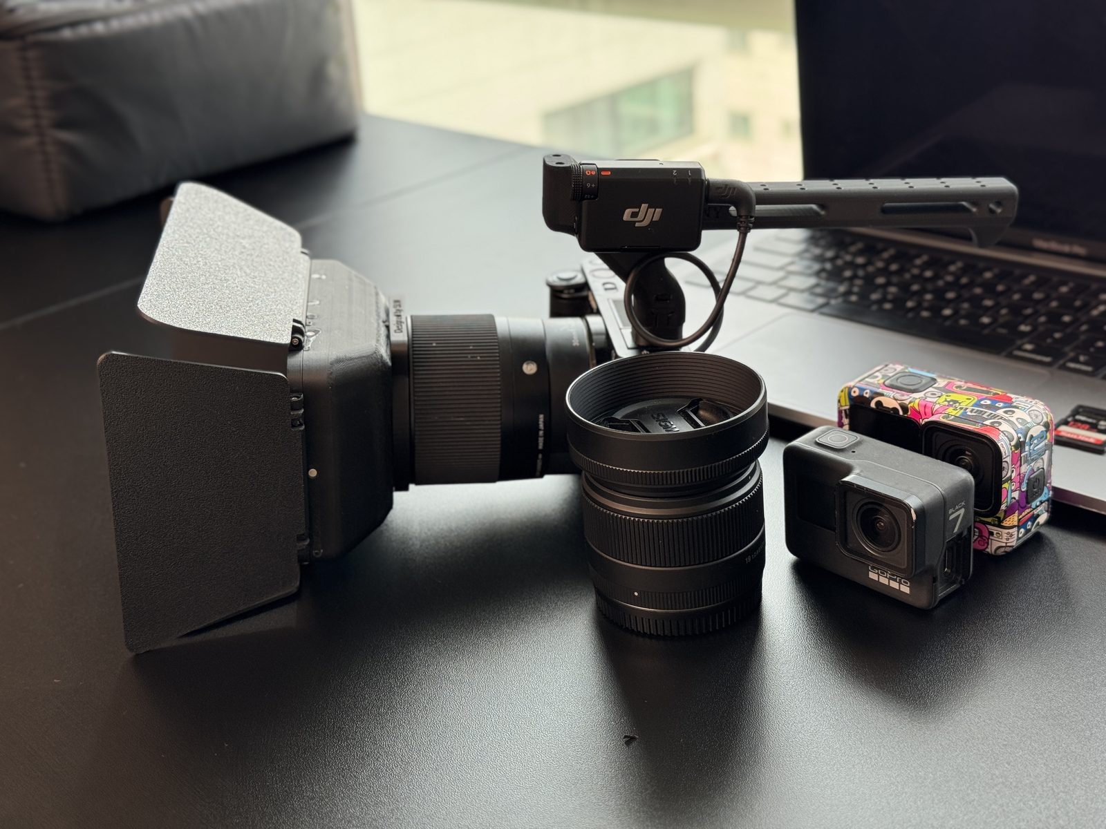 #18 ACC-MATTE BOX+GRIP HANDLE for Professional — vue 8