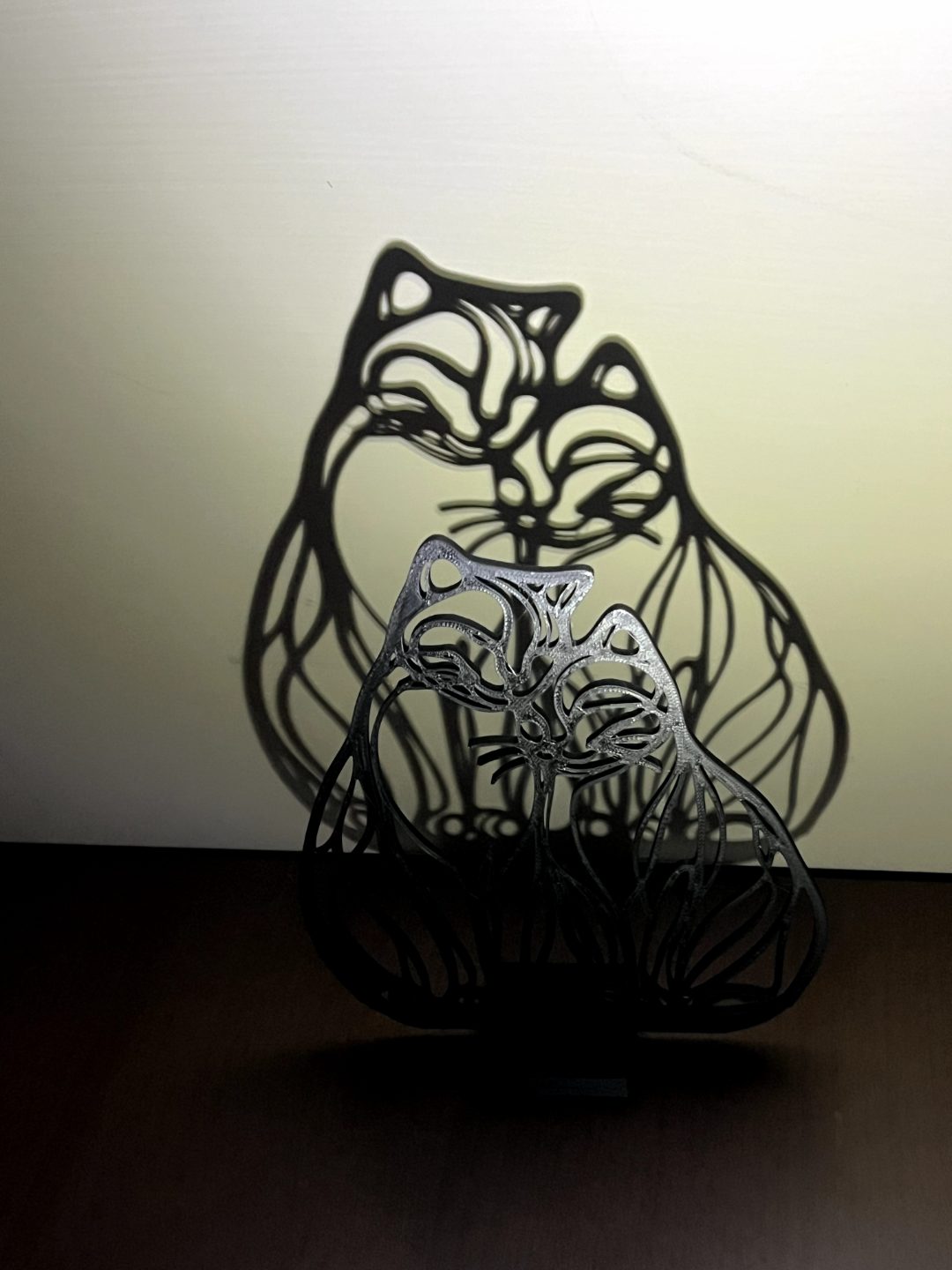 #18 Cat Couple Table Decoration — vue 5