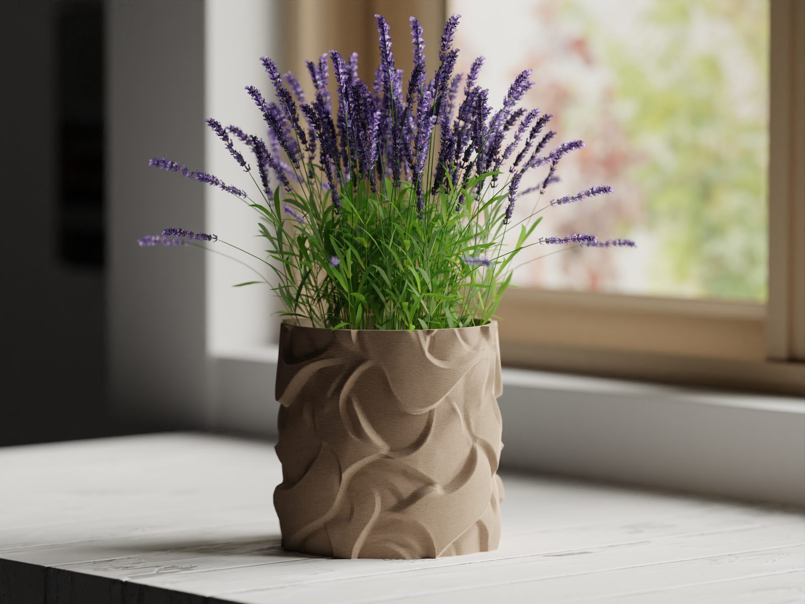 #18 Plant Pot Planter Wavy 1 — vue 4