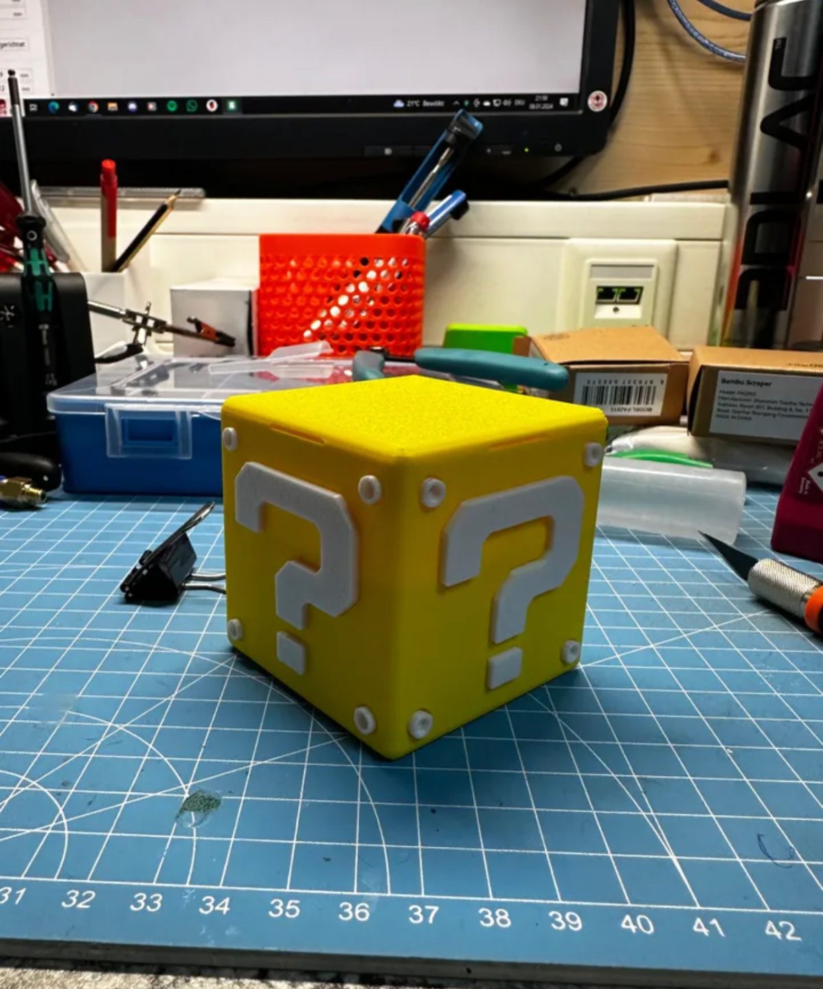 #19 Super Mario Question Block for Nintendo Switch — vue 6