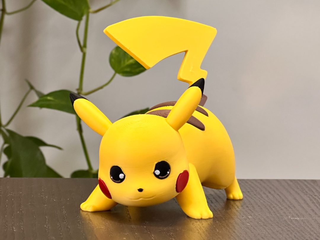 #20 Pikachu Multiparts 110mm 60mm tall — vue 1