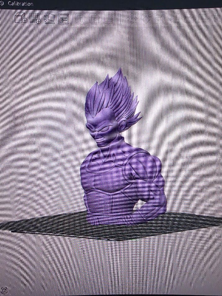 #21 Bust Vegeta — vue 6