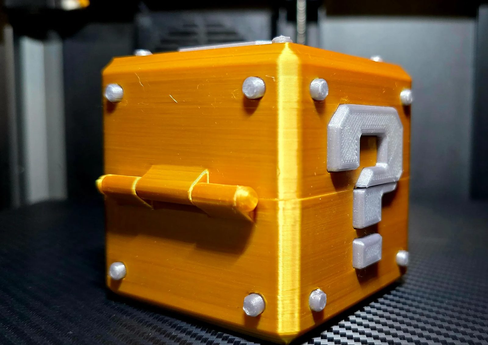 #21 Question Box Switch Game Cartridge Storage — vue 5