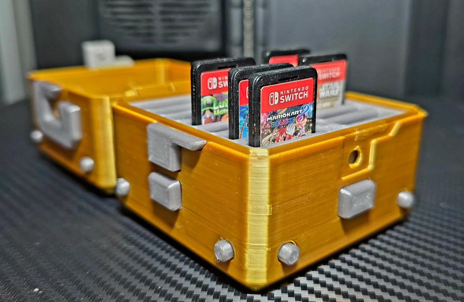 #21 Question Box Switch Game Cartridge Storage — vue 6