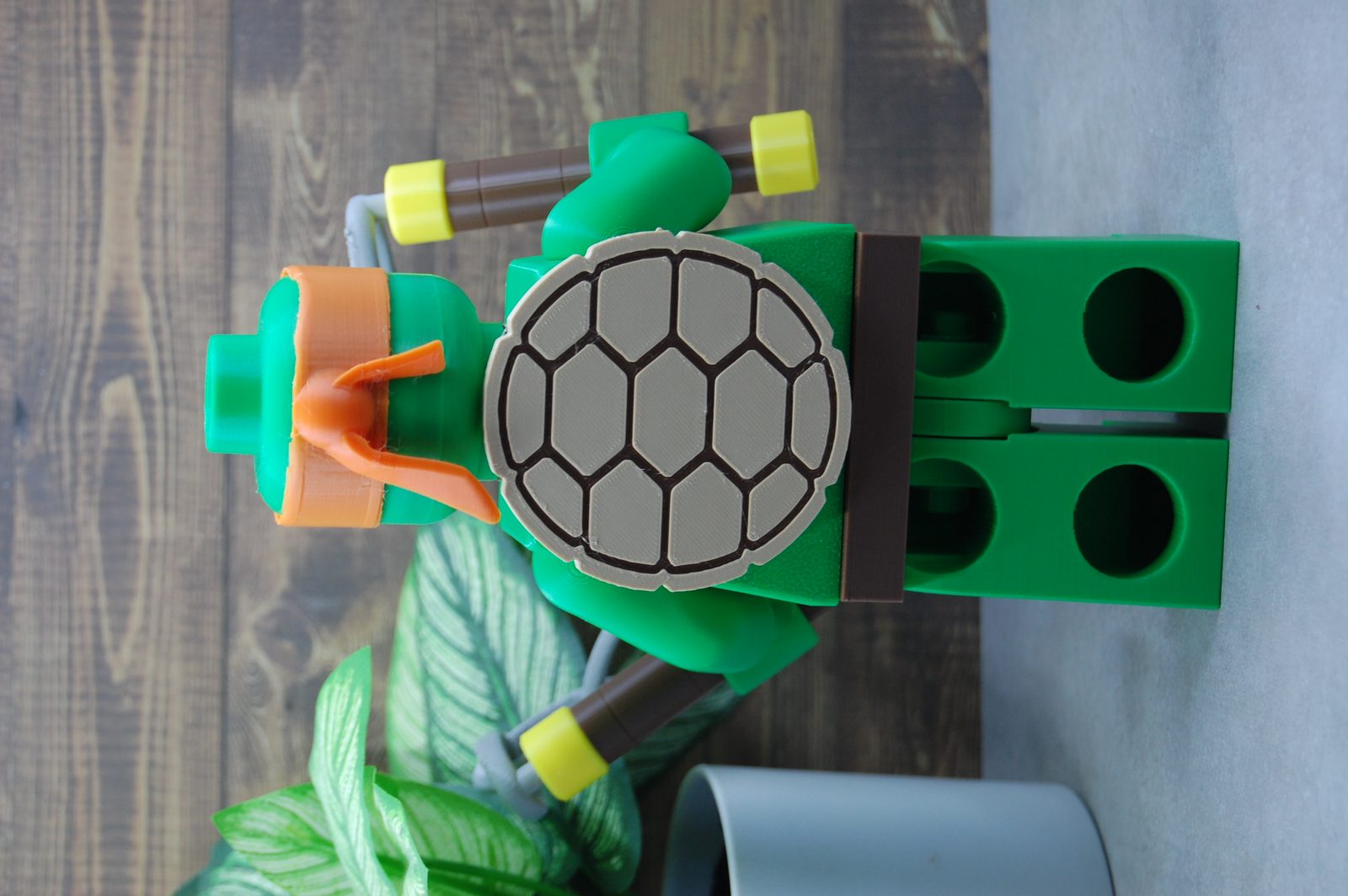 #22 500% Brick - Ninja Turtle Michelangelo — vue 5