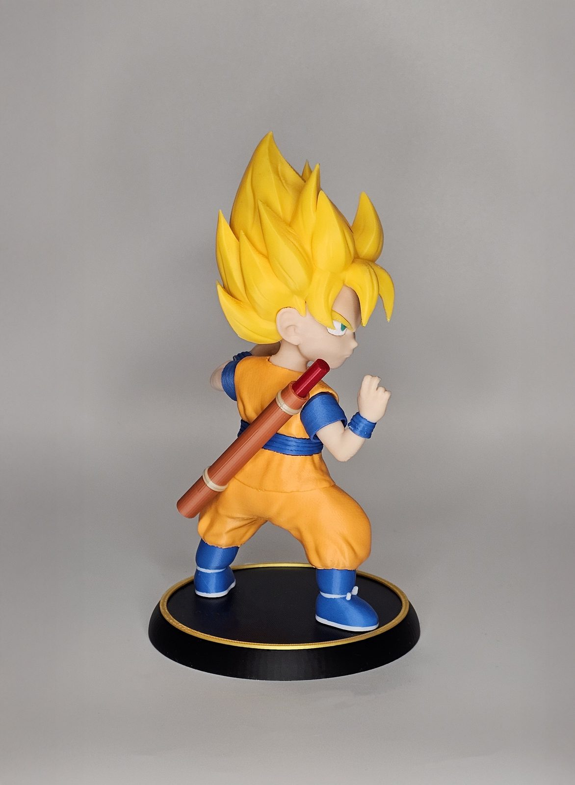 #22 Goku Daima fanart Super Saiyan version (19 cm) — vue 7