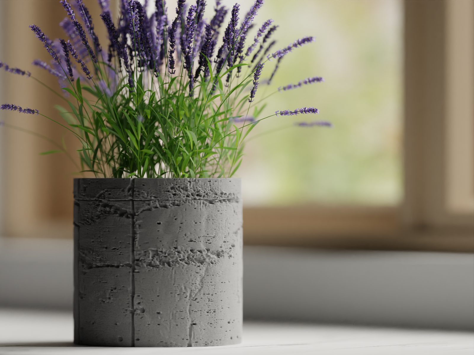 #22 Plant Pot Planter Concrete 1 — vue 7