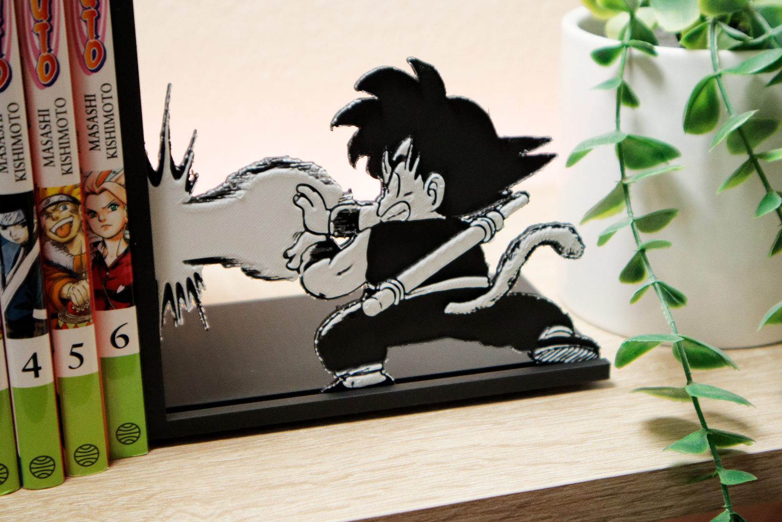 #23 Bookend of Son Goku doing the Kame Hame Ha! — vue 7