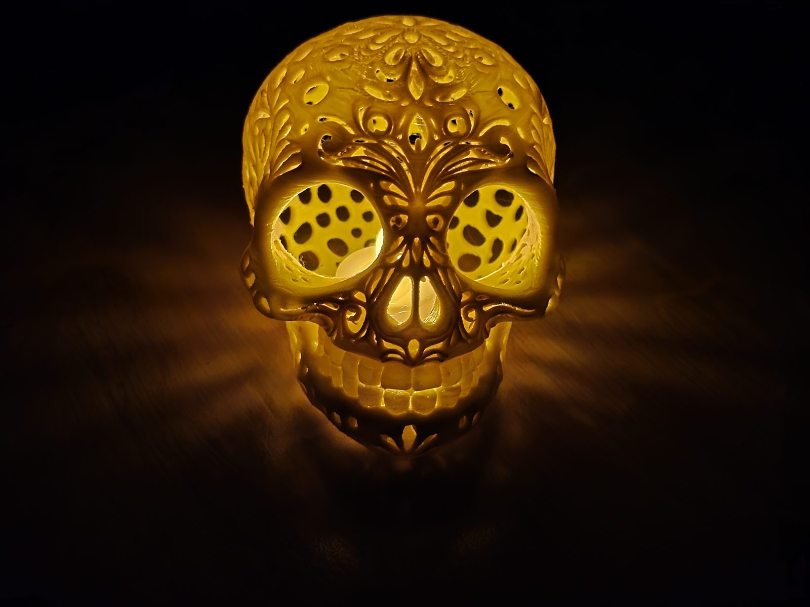 #23 Halloween skull lantern - Dia de los Muertos — vue 3