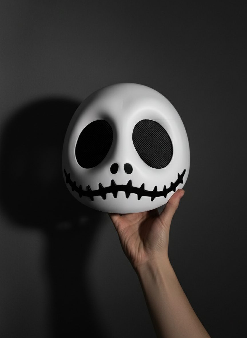 #25 2025 Halloween Mask (Ghost and Jack Cute) — vue 6