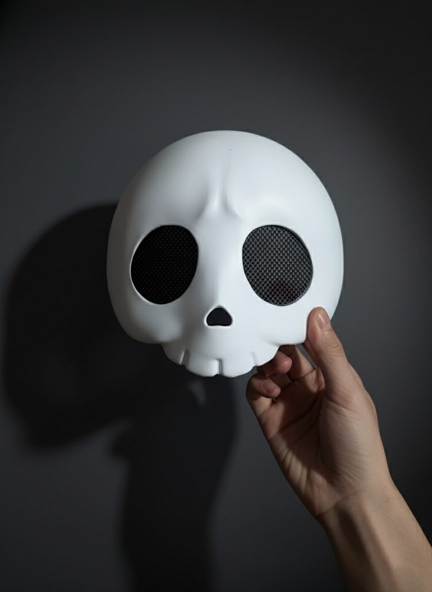 #25 2025 Halloween Mask (Ghost and Jack Cute) — vue 8