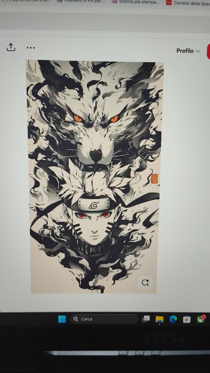 #26 litofania Naruto — vue 3