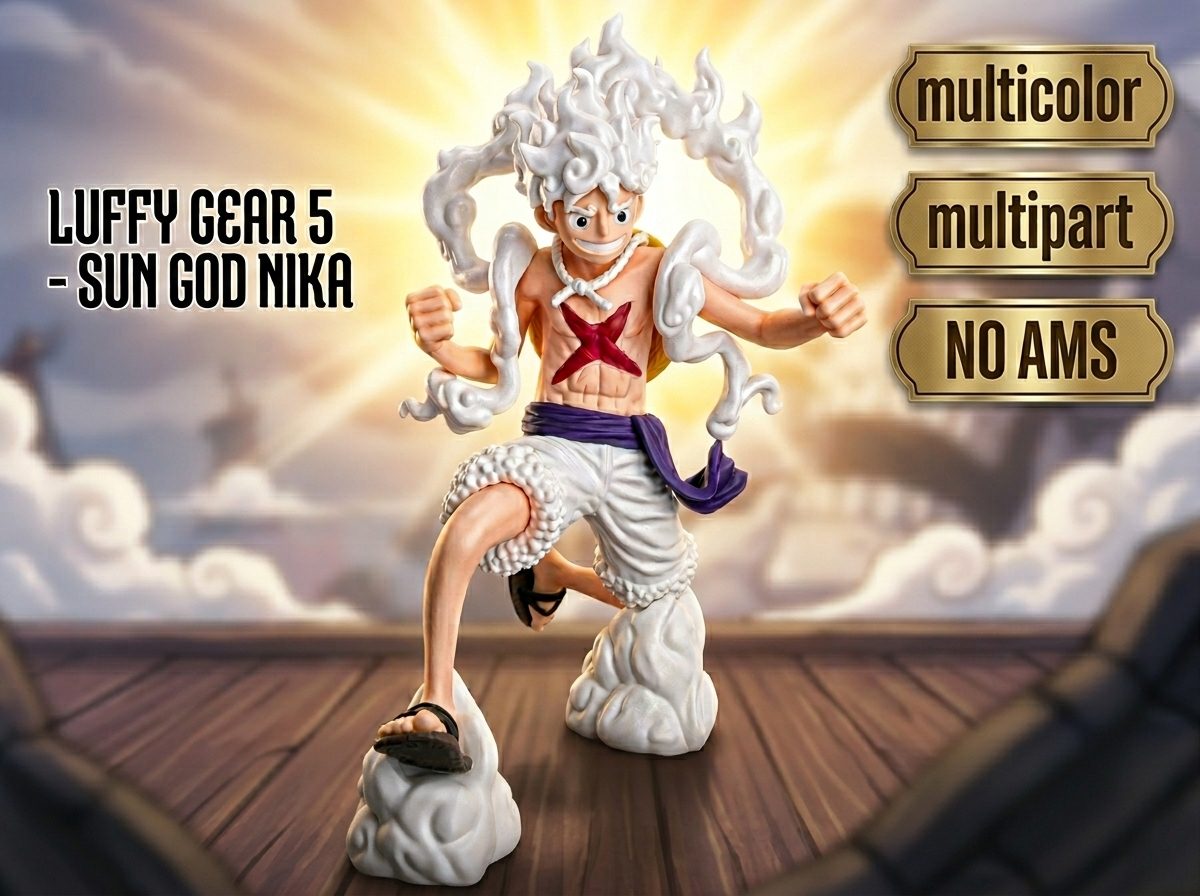 #26 Luffy Gear 5 One Piece & AMS — vue 2