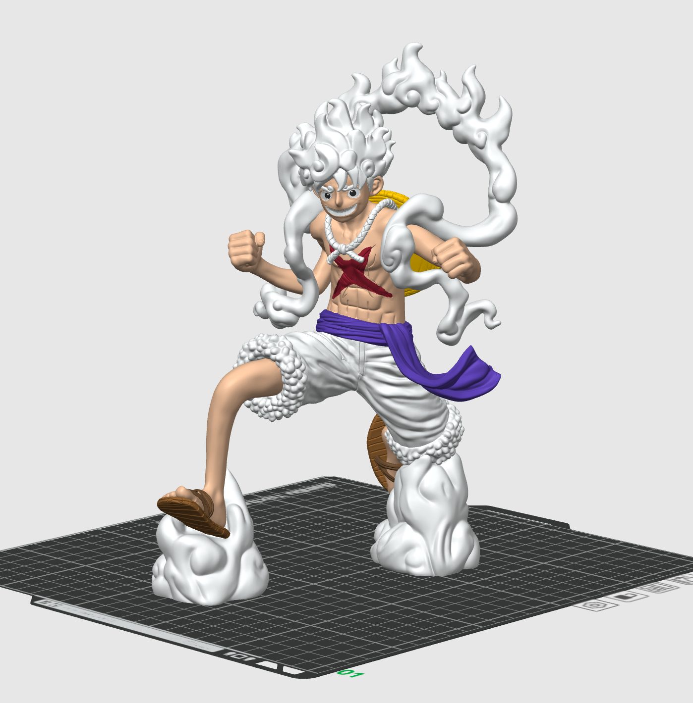 #26 Luffy Gear 5 One Piece & AMS — vue 10