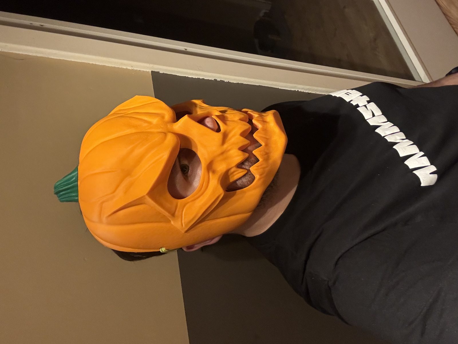 #26 Pumpkin Skull Halloween Mask — vue 2