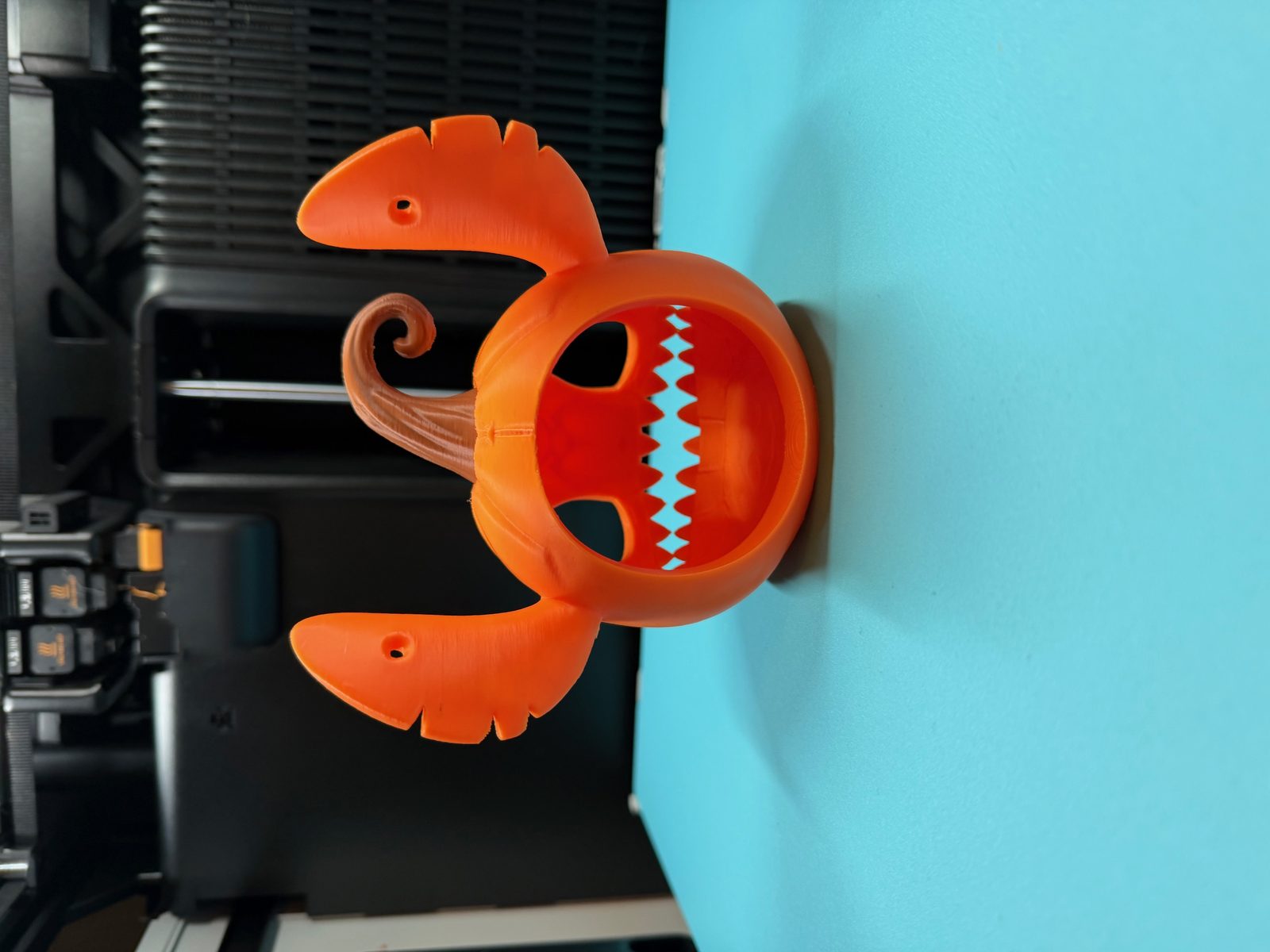 #27 Stitch Kürbis Halloween für Teelichter — vue 6