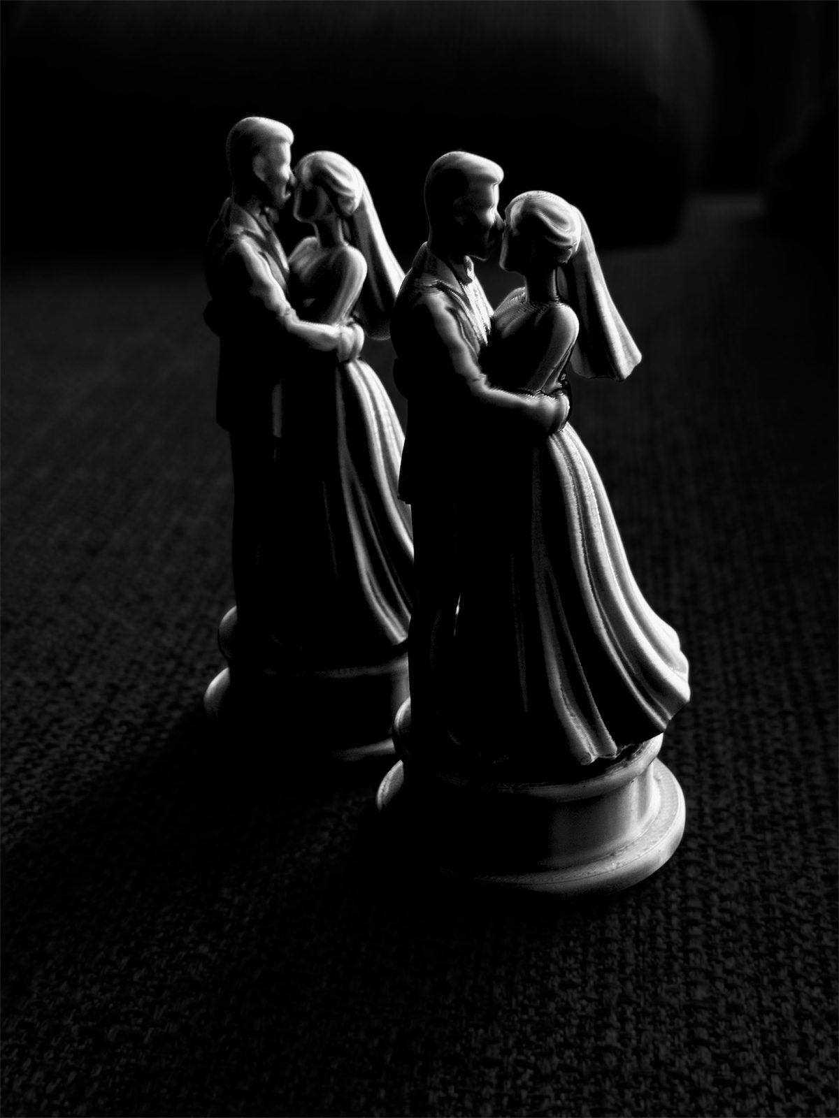 #28 Oscar INSPIRED wedding couple — vue 4