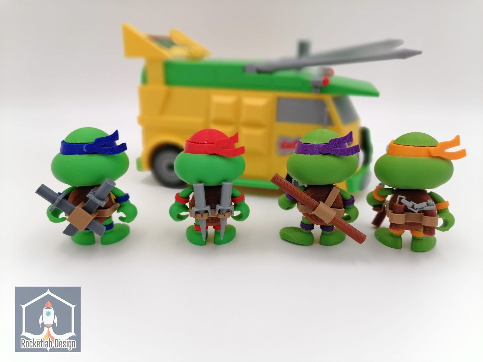 #28 TMNT Ninja Turtles Cute Minifigures — vue 12