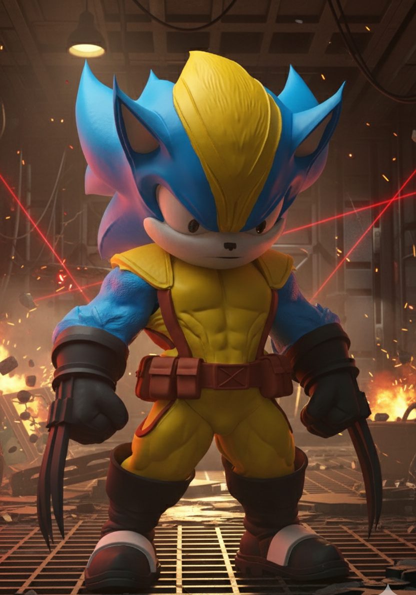 #29 Sonic x Wolverine — vue 4