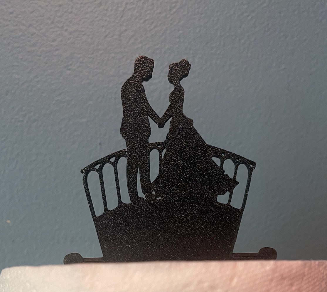 #29 Wedding Cake Topper - Couple — vue 4