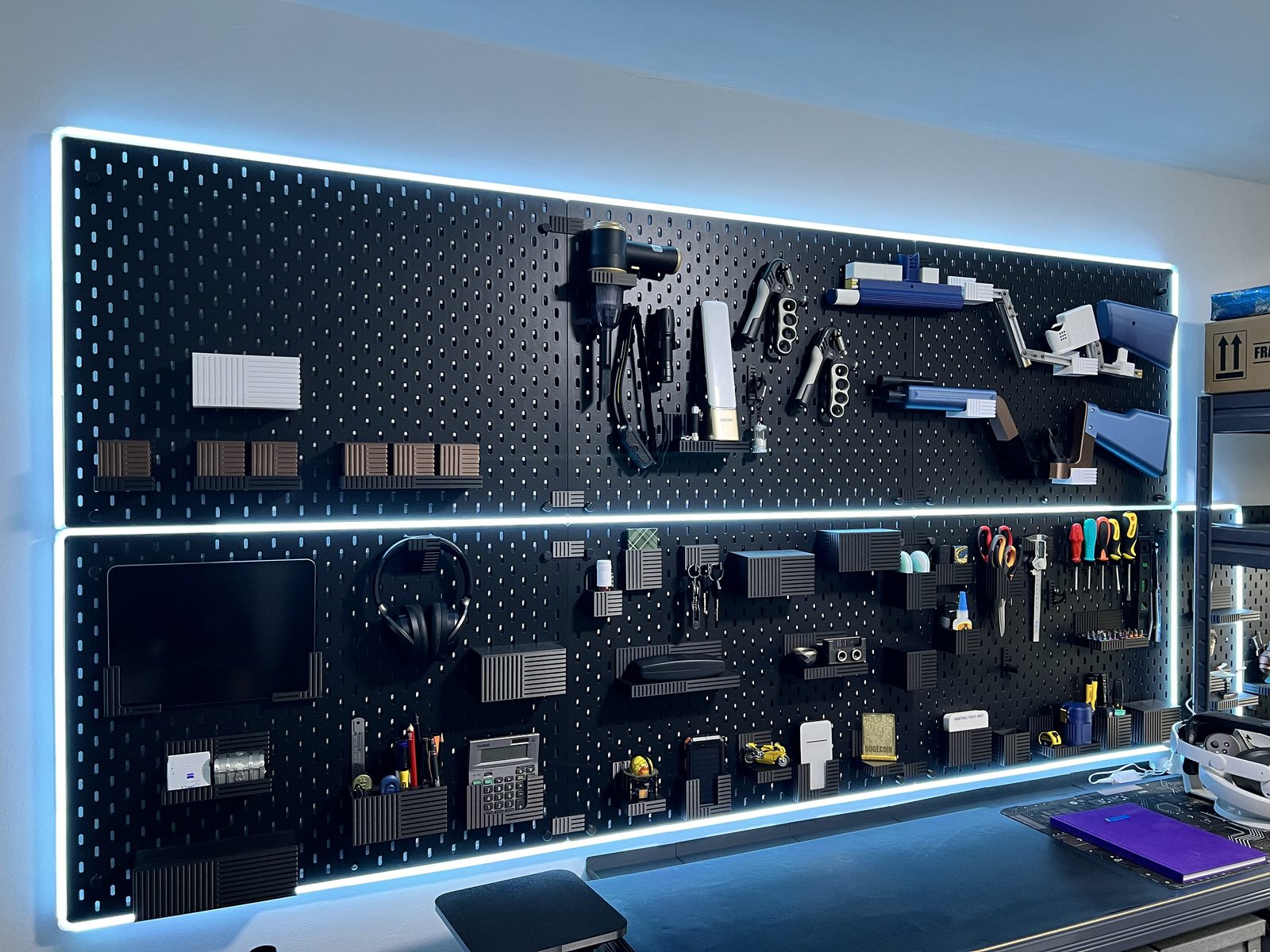 #30 OBSIDIAN - SKADIS Pegboard Boxes and Holders — vue 14